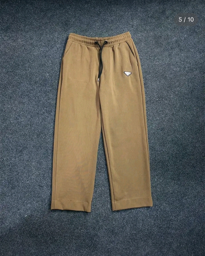 Cotton baggy trouser