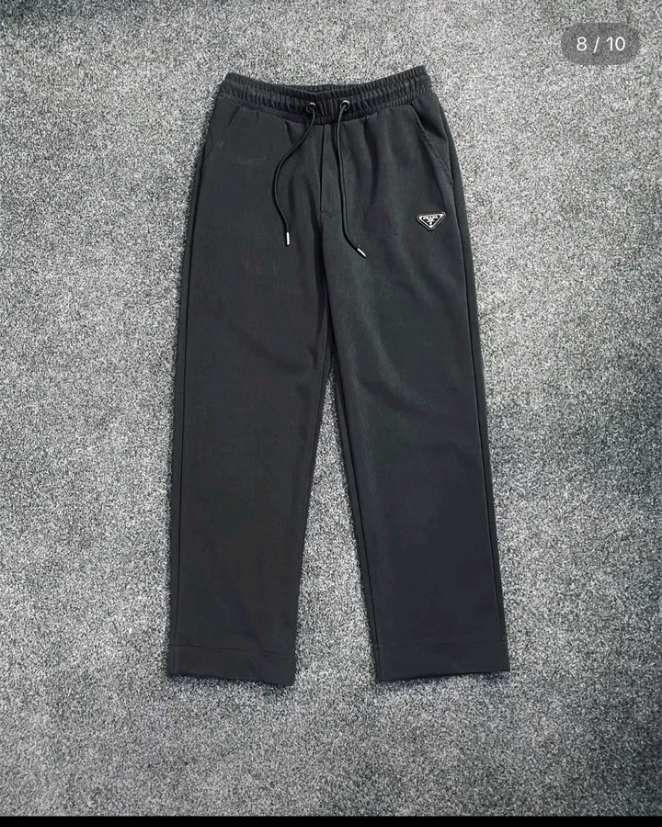 Cotton baggy trouser